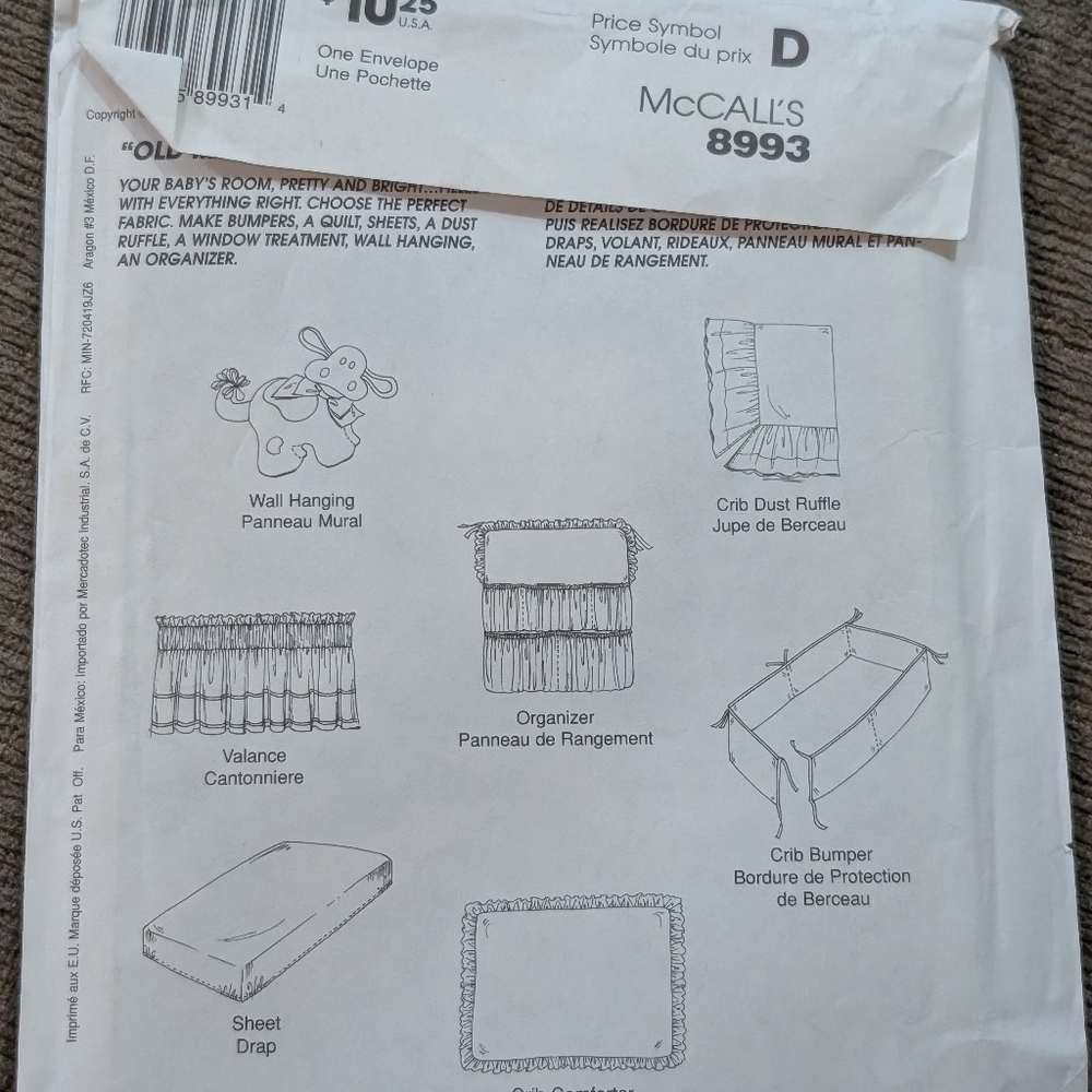 Child bed pattern - Picture 2 of 2